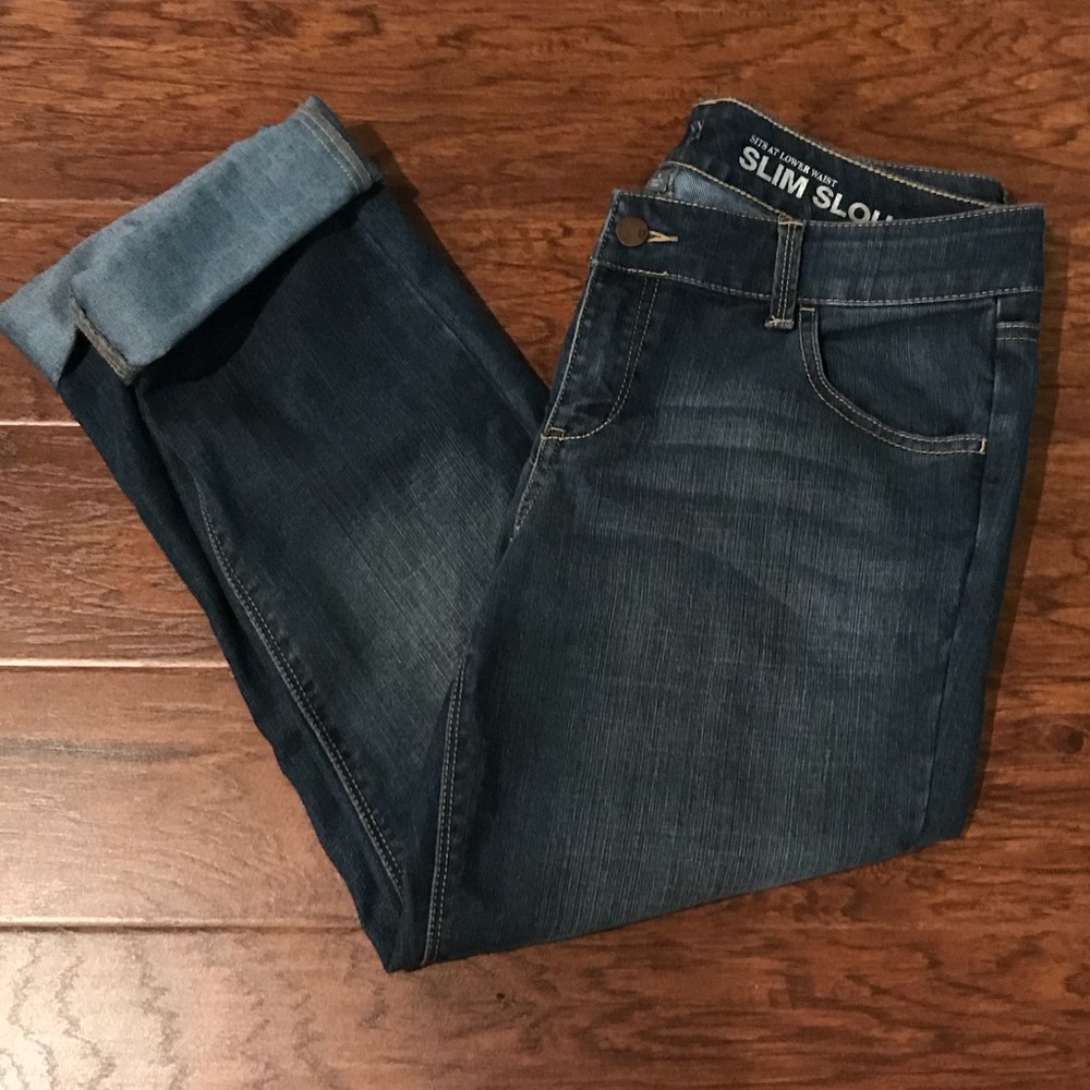 Slim slouch jeans